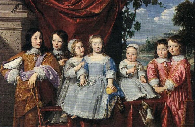 Philippe de Champaigne Les enfants Habert de Montmor